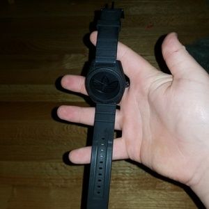 Black Adidas watch